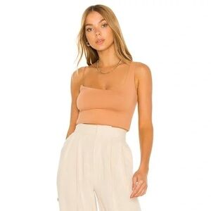 NWT ALIX NYC Revolve Gracie Crop Top in Latte Small